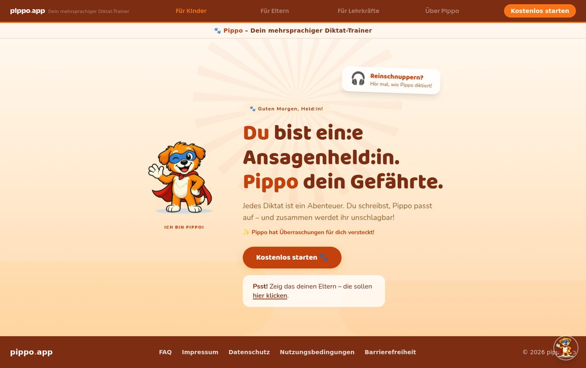 Screenshot pippo.app